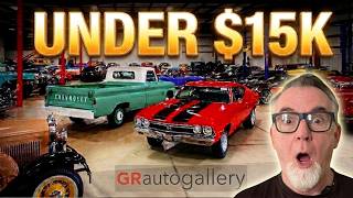 THESE Classic Cars Are Under $15,000! (GR Auto Gallery)