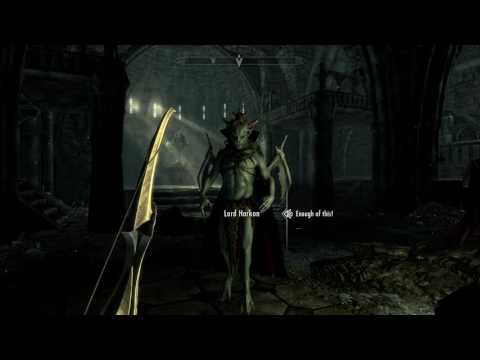 Skyrim - Lord Harkon fight