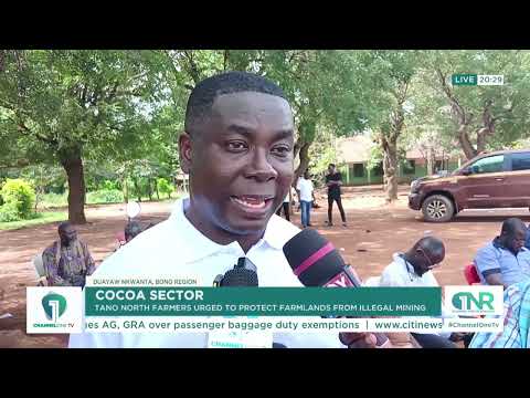 Cocoa Farming: Gideon Boako Urges Farmers Not to Sell Farms to Illegal Miners