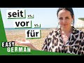 Verwechselt nicht “seit”, “für” & “vor”! (deutsche temporale Präpositionen) | Super Easy German 230