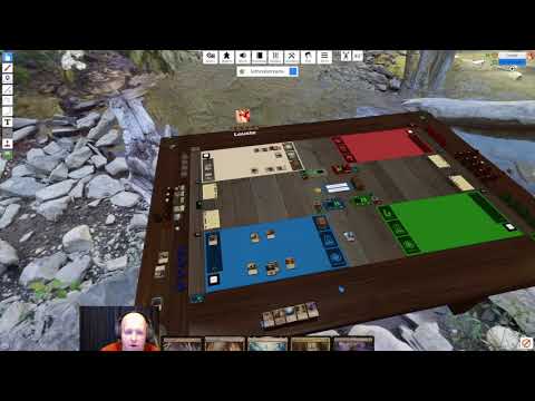 EDH with Lauste on Tabletop Simulator. Atris, Oracle of Half-Truths.