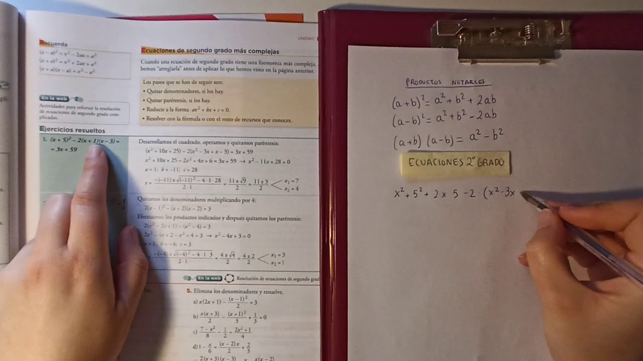 Watch 4º ESO Matemáticas Aplicadas ANAYA – Ecuaciones 2º GRADO - Página 95 - Tema 6 Ecuaciones Now 4º ESO Matemáticas Aplicadas ANAYA – Ecuaciones 2º GRADO - Página 95 - Tema 6 Ecuaciones