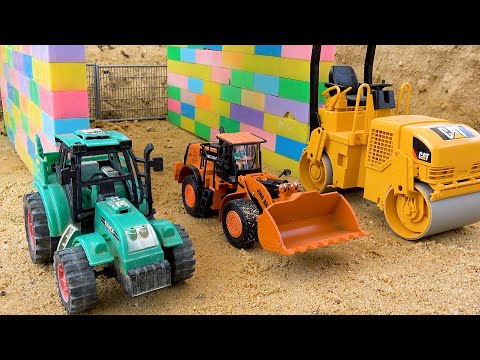 Car Toy Magic Transformer Construction Vehicles Excavator Wheel Loader Tractor