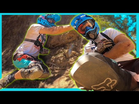 my WORST MTB crash.. *BROKEN SHOULDER*