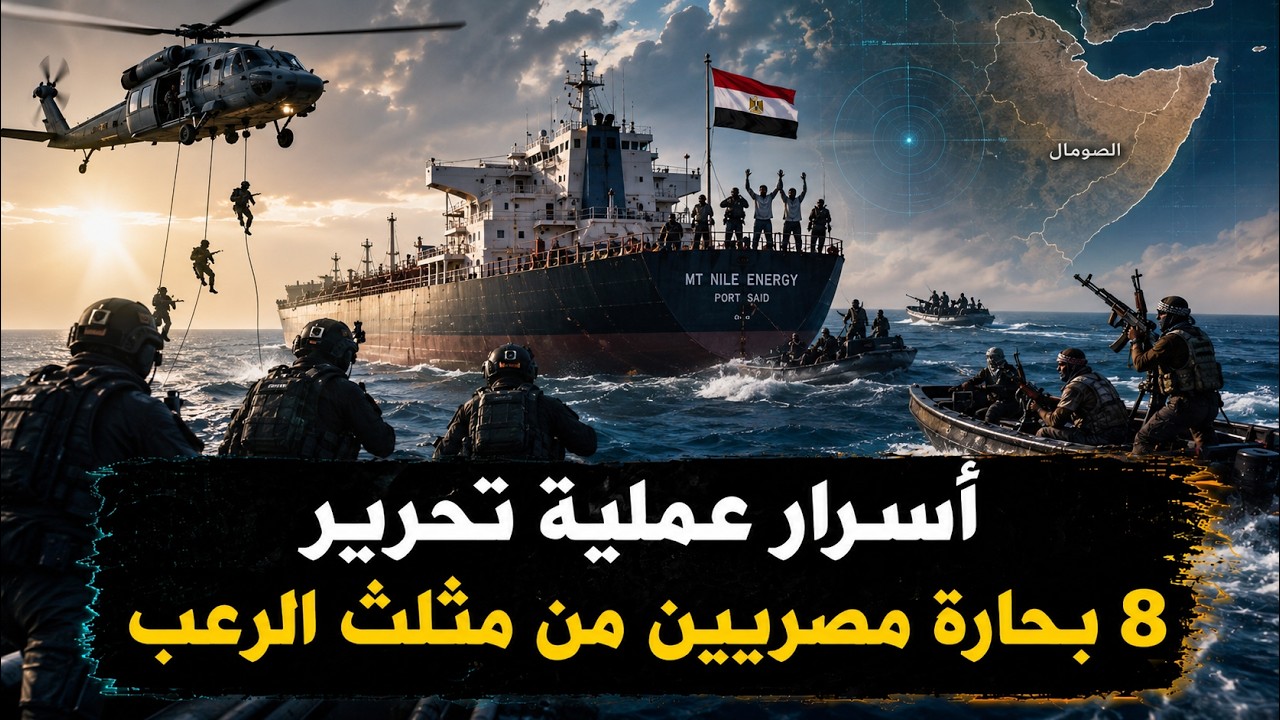 أسرار عمليه تحرير 8 مصريين من مثلث الرعب الصومالى