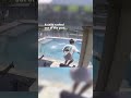Watch As A Tornado Whips Up In A Family Pool Shorts