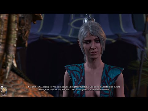 Baldur's Gate 3: Climbing Mount Halsin (Shadowheart Consents to Halsin Poly Romance)