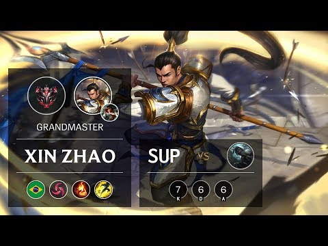 Xin Zhao Support vs Senna - BR Grandmaster Patch 10.2