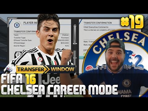 Paulo Dybala To Chelsea - Fifa 16 Chelsea Career Mode