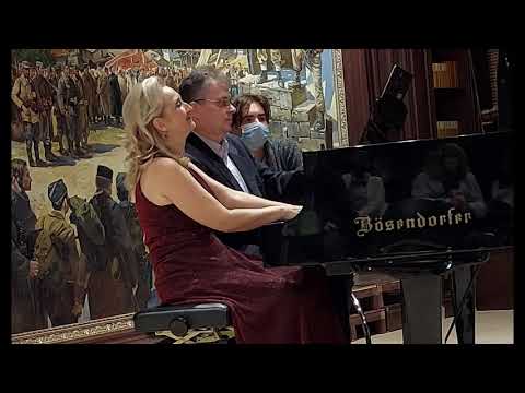 Bedřich Smetana - Vltava for piano duo
