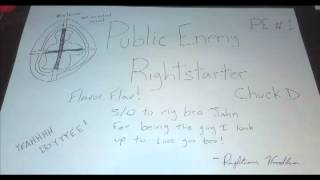 Public Enemy - Rightstarter, scratched by Righteous Hoodlum