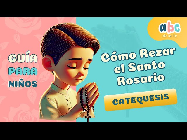 Vídeo relacionado con Como rezar el rosario para niños con actividades y juegos Guía completa fácil y divertida paso a paso: Explicado y meditado para cada día de la semana ... y repasar (Como rezar el Santo Rosario)