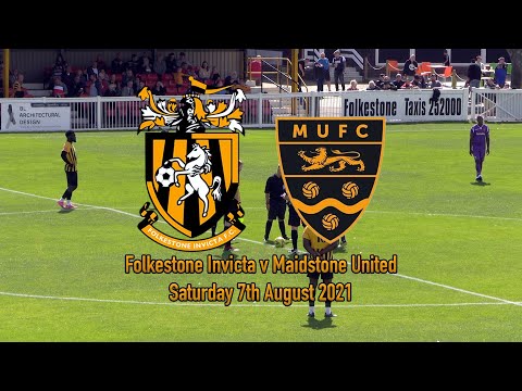 Highlights | Folkestone Invicta v Maidstone United | Pre-Season Friendly | 7/8/21