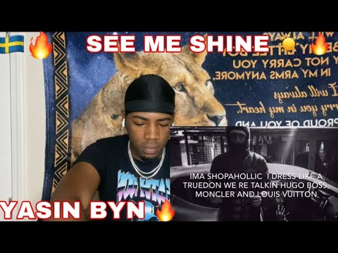 🇸🇪🔥Yasin byn “See Me Shine” | Sweden Rap REACTION