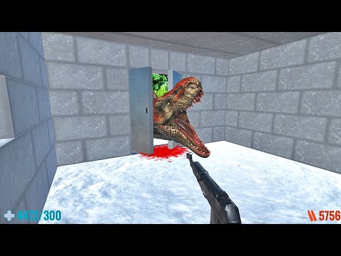 Survive in The Icelands with Dinosaurs. FPS Perspective! Animal Revolt Battle Simulator