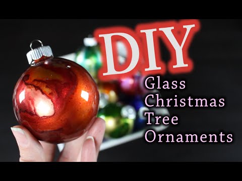 DIY Christmas Ornaments - How To Make Glass Christmas...
