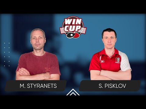 00:45 Mykhailo Styranets - Serhii Pisklov West 6 WIN CUP 31.12.2023 | TABLE TENNIS WINCUP