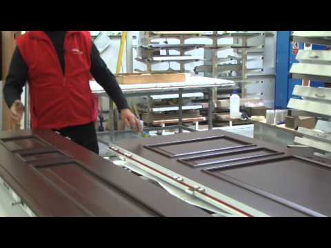 Herstellung der ADLO Sicherheitstüren