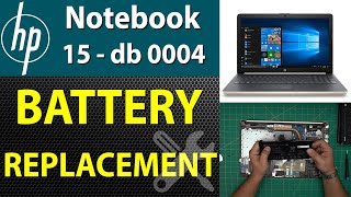 How to Replace Battery in HP 15 Db0004 Laptop - Step-by-Step Guide🔋