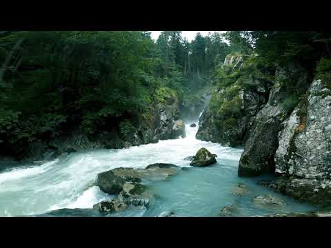 Nature sounds - relaxing river sounds for stress relief and meditation(20 minutes relaxation)