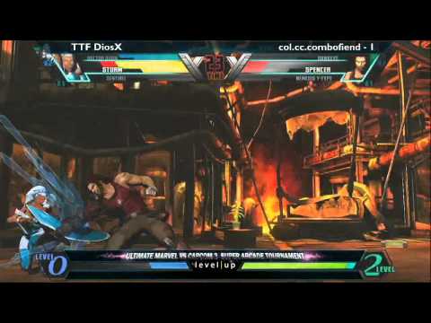 UMVC3 DiosX vs Combofiend Grand Finals Set 2