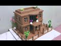DIY How To Make Polymer Clay Miniature House Kitchen Set Bullock Cart Hand Pump Tree Village