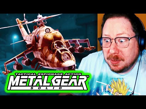 Snake vs HIND-D Helicopter?! | Metal Gear Solid (1998)