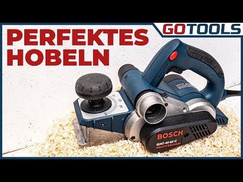 🔥 Hobeln im großen Stil - mit ultrascharfem Wendemesser | BOSCH GHO 40-82 C | 🔔 inkl. Verlosung 🔔