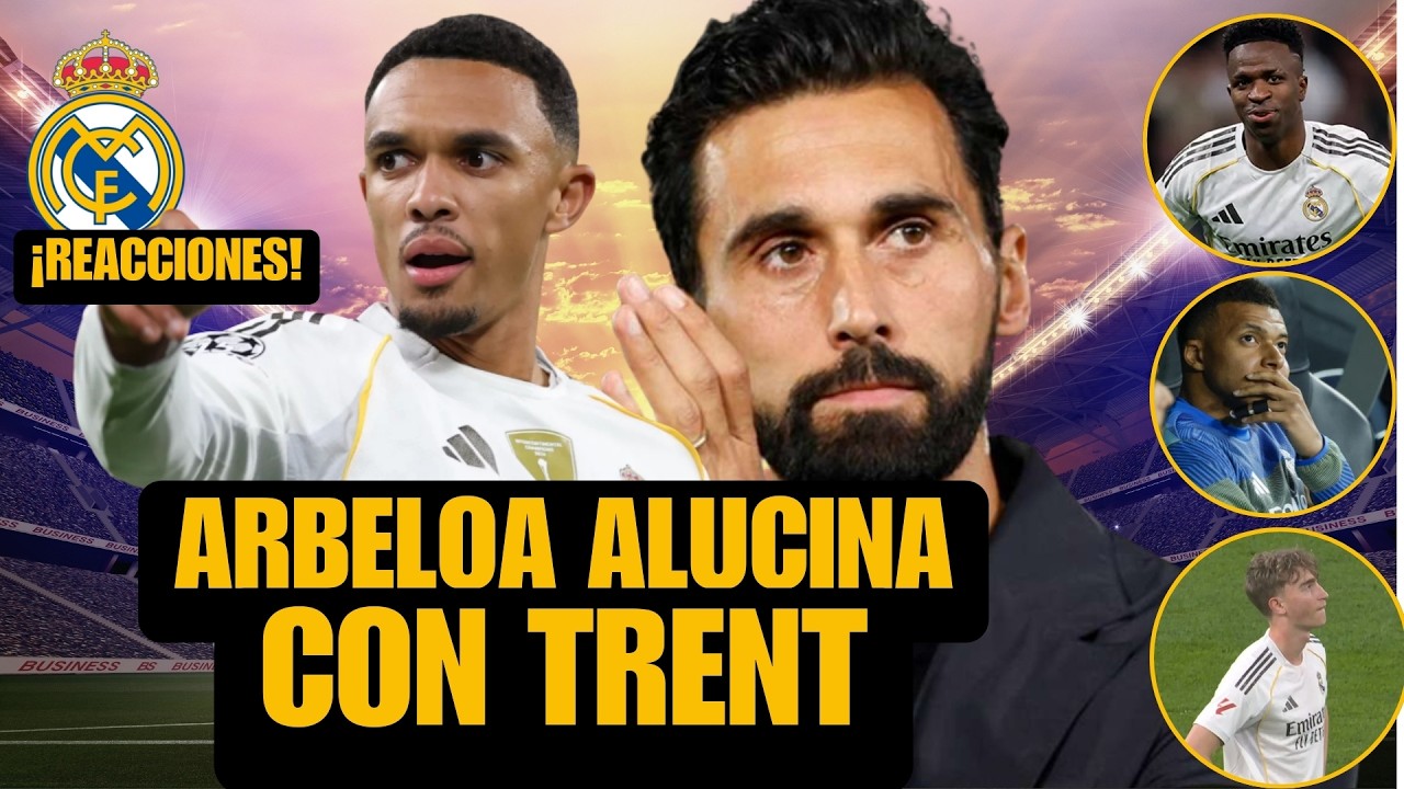 ARBELOA CONFIRMA A MBAPPE PARA CHAMPIONS Y ESTO DIJO DE TRENT, VINICIUS Y OJO HUIJSEN
