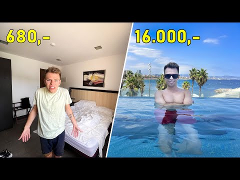 Billigste VS Dyreste overnatning i Barcelona