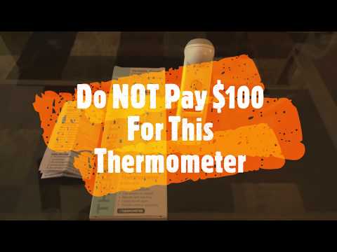 Adtemp 427 Temporal Contact Thermometer LCD Display 427 1 Each video review thumbnail