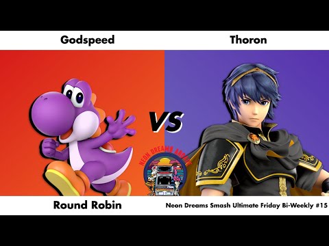 Neon Dreams Smash Ultimate Friday Bi-Weekly 15 - Godspeed (Yoshi) vs Thoron (Marth) - Round Robin