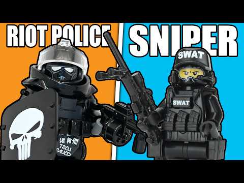 I built Every SWAT UNIT in LEGO...