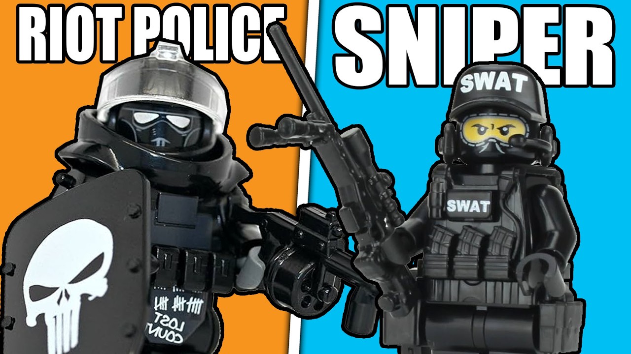 I built Every SWAT UNIT in LEGO...