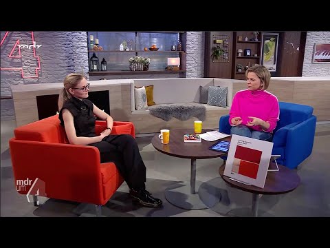 Johanna Summer bei "MDR um 4" (Live Improvisation & Fußballdart)