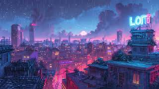 Lofi Rain Chillhop Mix ☔ Calm Your Anxiety with Retro 90's Vibes 😌 Lofi Rain Playlist