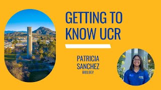 Getting to Know UCR: Patricia Sanchez