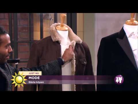 Decembermode med skyltdockorna Jenny och Steffo - Nyhetsmorgon (TV4)
