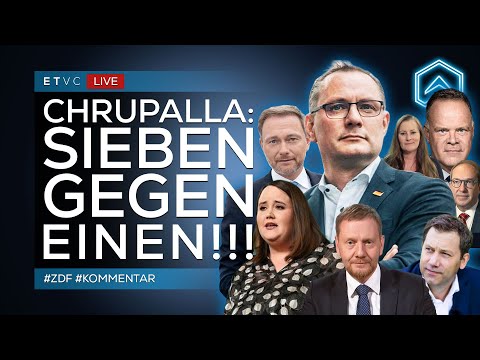 ???? LIVE | TINO CHRUPALLA im ZDF: Sieben gegen Einen! | #LIVEreplay