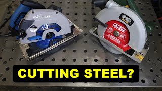 Cutting Steel with Circular Saws | Metal Cutting vs. Standard Sidewinder