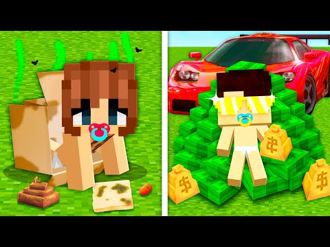 MARCELO e DUDA viraram BEBÊS no Minecraft