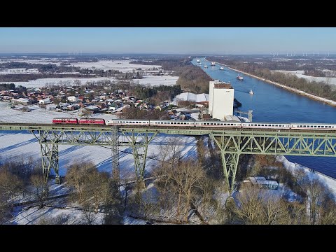 Winter 2021 auf der Marschbahn