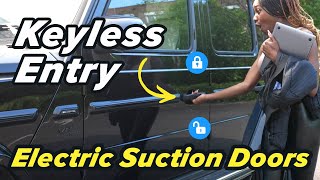 How to Address the Absence of Keyless Entry and Electric Suction Doors in the G-Wagon?