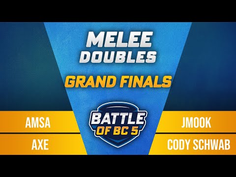 aMSa / Axe vs Jmook / Cody Schwab - Melee Doubles Grand Final - Battle of BC 5