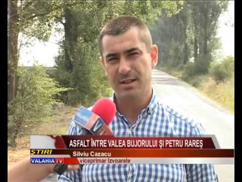 Asfalt între Valea Bujorului şi Petru Rareş