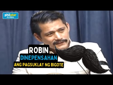 Robin Padilla sinabing hindi bawal ang pagsusuklay ng bigote