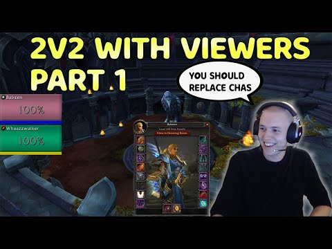 2v2 with viewers, found Chas replacement!