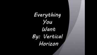 Vertical Horizon - Everything You Want video