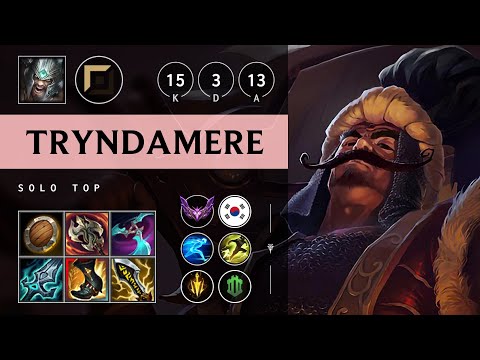 Tryndamere Top vs Irelia - KR Master Patch 25.07