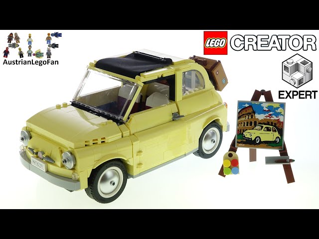 Vídeo relacionado con LEGO Creator Expert Fiat 500 10271 Toy Car Building Set for Adults and Fans of Model Kits Sets Idea, New 2020 (960 Pieces)